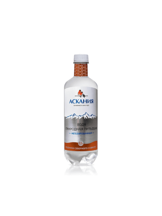 Вода 0,5 л "Ascania" природная питьевая негазированая ПЭТ Вода 0,5 л "Ascania" природная питьевая негазированая ПЭТ