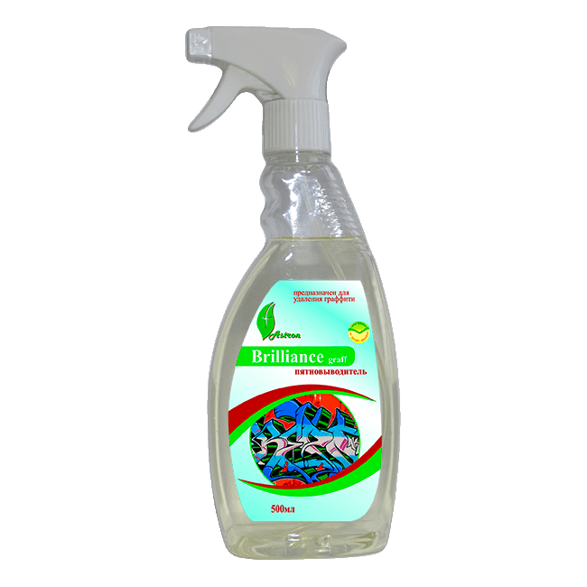 Антиграффити 500 мл "Brilliance graff" жидкий Антиграффити 500 мл "Brilliance graff" жидкий